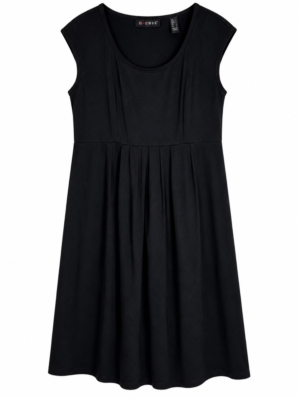 Axcess Women’s Large Sleeveless Fit & Flare Dress Side Zip